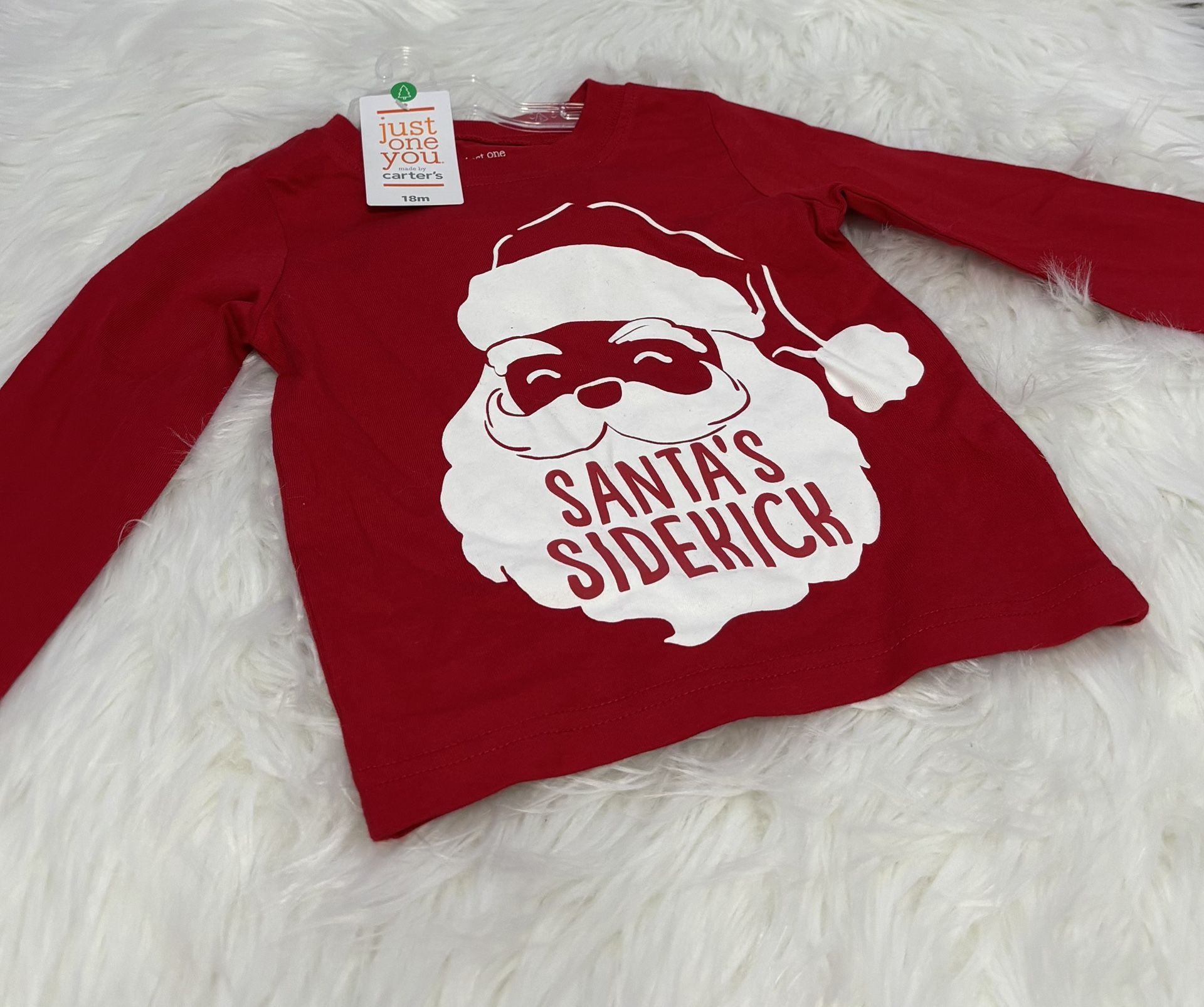 New! Just One You By Carter’s Santa Tee *18 Months 