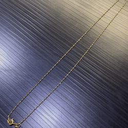 18K Small Rope Chain 🔥