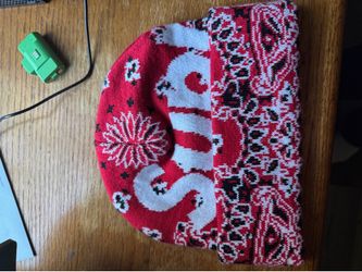 Supreme Bandana Beanie