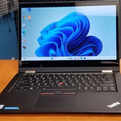 Lenovo ThinkPad Yoga 370 - Intel Core i5-7200U, 256GB M.2 SSD, 8 GB PC4 RAM, Touch, Webcam & Mic, Win 11 Pro

