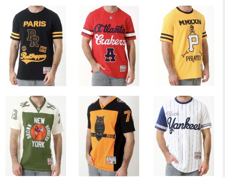 Men’s Fashion Baseball Tees