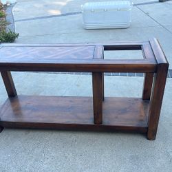 Solid Wood Console Table 