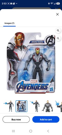 🔥 Marvel Avengers: Endgame Team Suit Iron Man 6" Action Figure – Hasbro 🔥