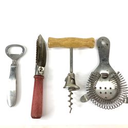  Vintage Bartender Tools 