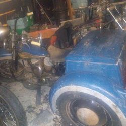 1941 Harley-Davidson Survey Car Ice Cream Trike