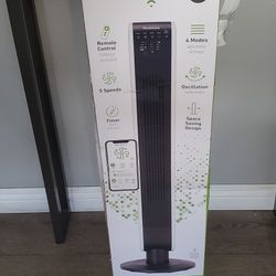 Holmes Digital Tower Fan With Smart Content App