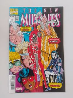 New Mutants #98. 1st. Deadpool.