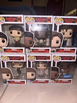 stranger things funko pop lot