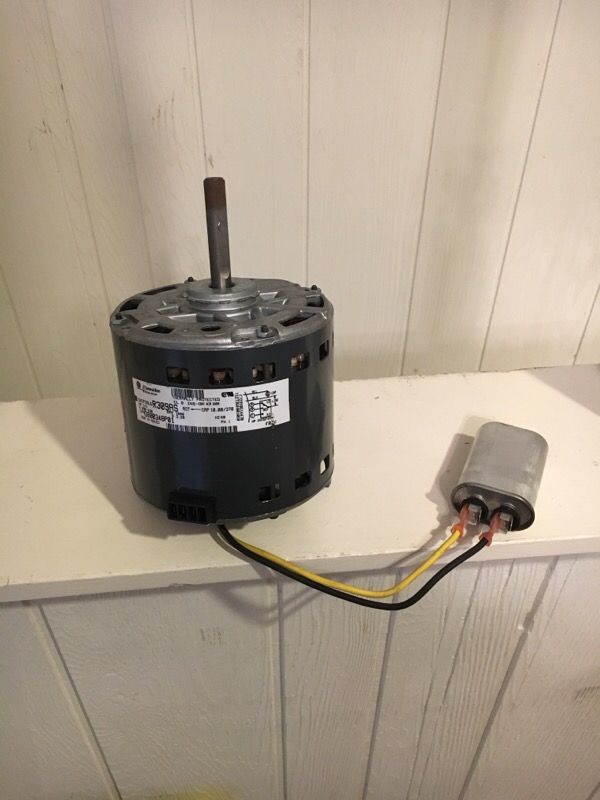 GE BLOWER MOTOR 1/3 HP R309AS 200-230V AC UNIT AIR HANDLER TRANE CARRIER
