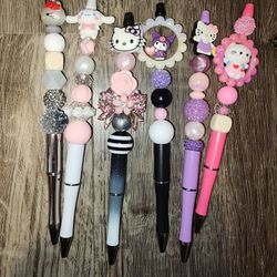 Beaded Handmade Long Pen