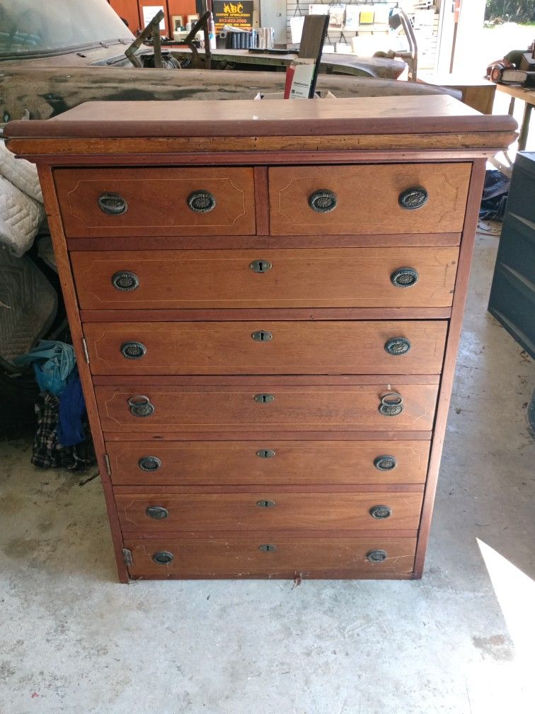 Custom Made Antique Cabinet Dresser