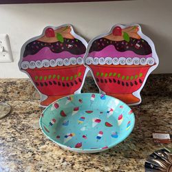 Bowl And Serving Platters