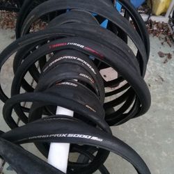 19-Used 700c Road Bike Tires $60 FIRM