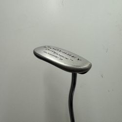 Odyssey Dual Force Rossie 1 Mid-Mallet Putter RH Steel Shaft Silver/Black