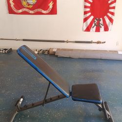 Pro Gear Adjustable Workout Bench 