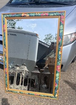 1980’s s beveled Mirror