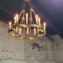 Unique Medieval Looking Chandelier