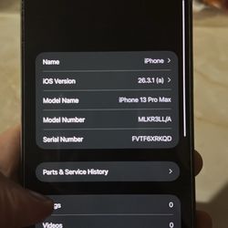iPhone 13 Pro Max 256GB Unlocked Space Gray