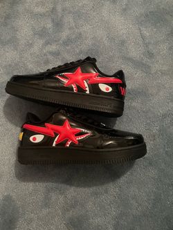 Bape Sta Low Shark Black shoes