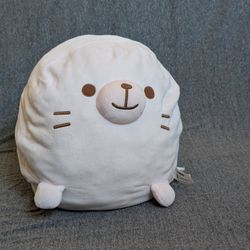 SAMEZU Pink Seal Plush (Round & Soft, S/M)