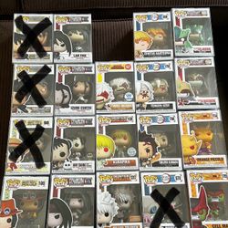 Funko Pops 