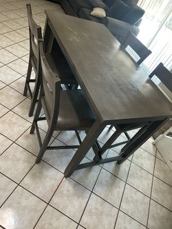 High Counter Dinning Table set