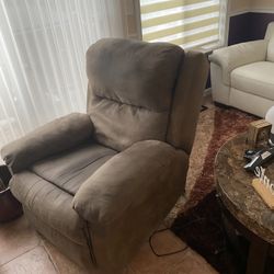 Brown Micro Fiber Recliner 