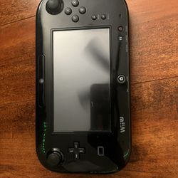 Wii U Nintendo Black Wii U WUP-010 Gamepad w/Charger, Cords, everything