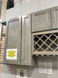 Cabinets of kitchen color Ash Brown