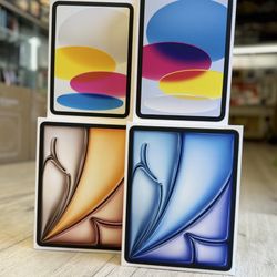 iPad Air 13 inch M2 Chip & iPad 10th Gen Available (Take It Home In Payment/ llévatelo a casa en pagos) 