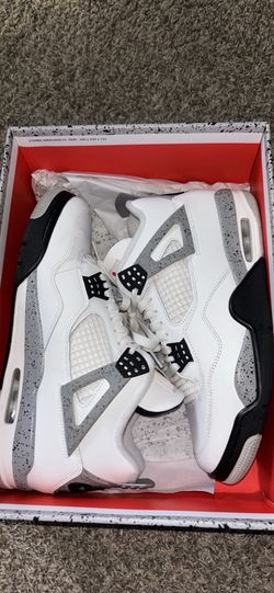 Jordan 4 Retro - ‘White Cement (2025)’ Size 10 Worn Lightly