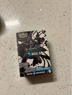 Scarlet and Violet black bolt booster bundle