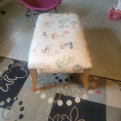 Cute Puppy Ottoman Seat