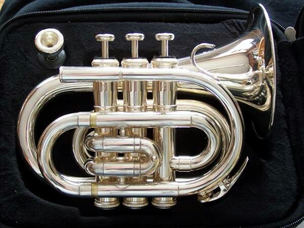 Pocket Trumpet With Case 7C Mouthpiece