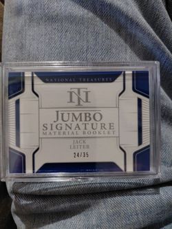 National Treasures Jack Leiter Booklet