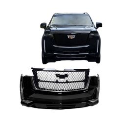 For 2021-2024 Cadillac Escalade Complete Front Bumper Body Kit Assembly