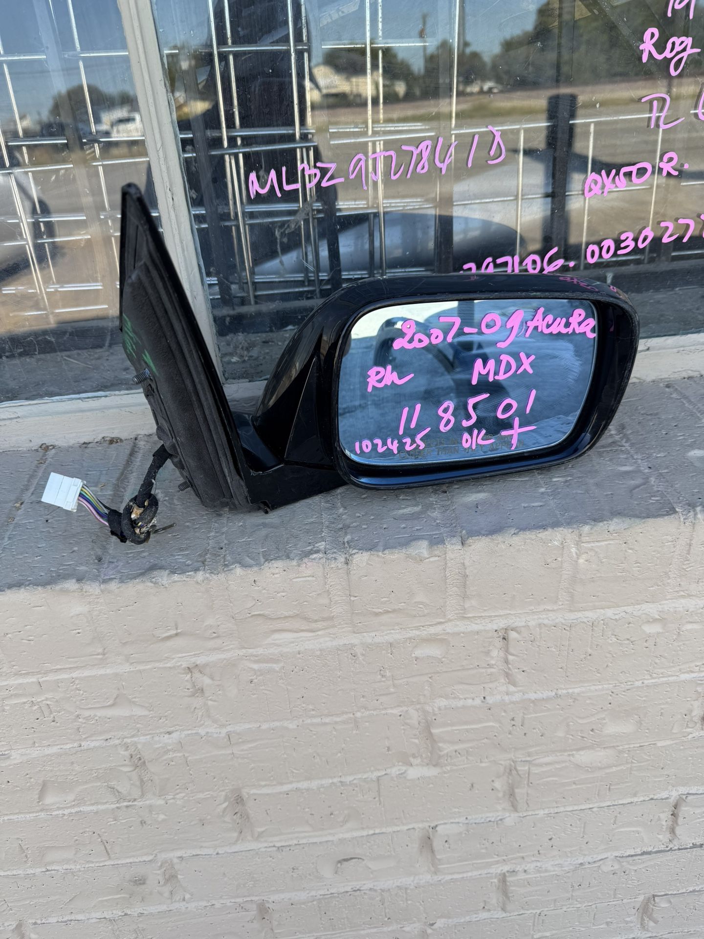 2009 Acura MDX Right Mirror 