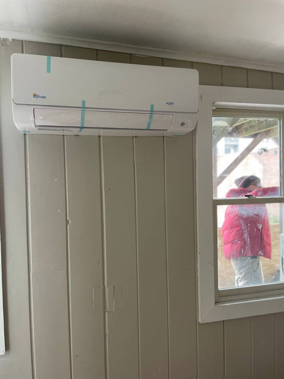 Senville Ductless Mini Split Ac. Heat Pump. Install Included In Price!