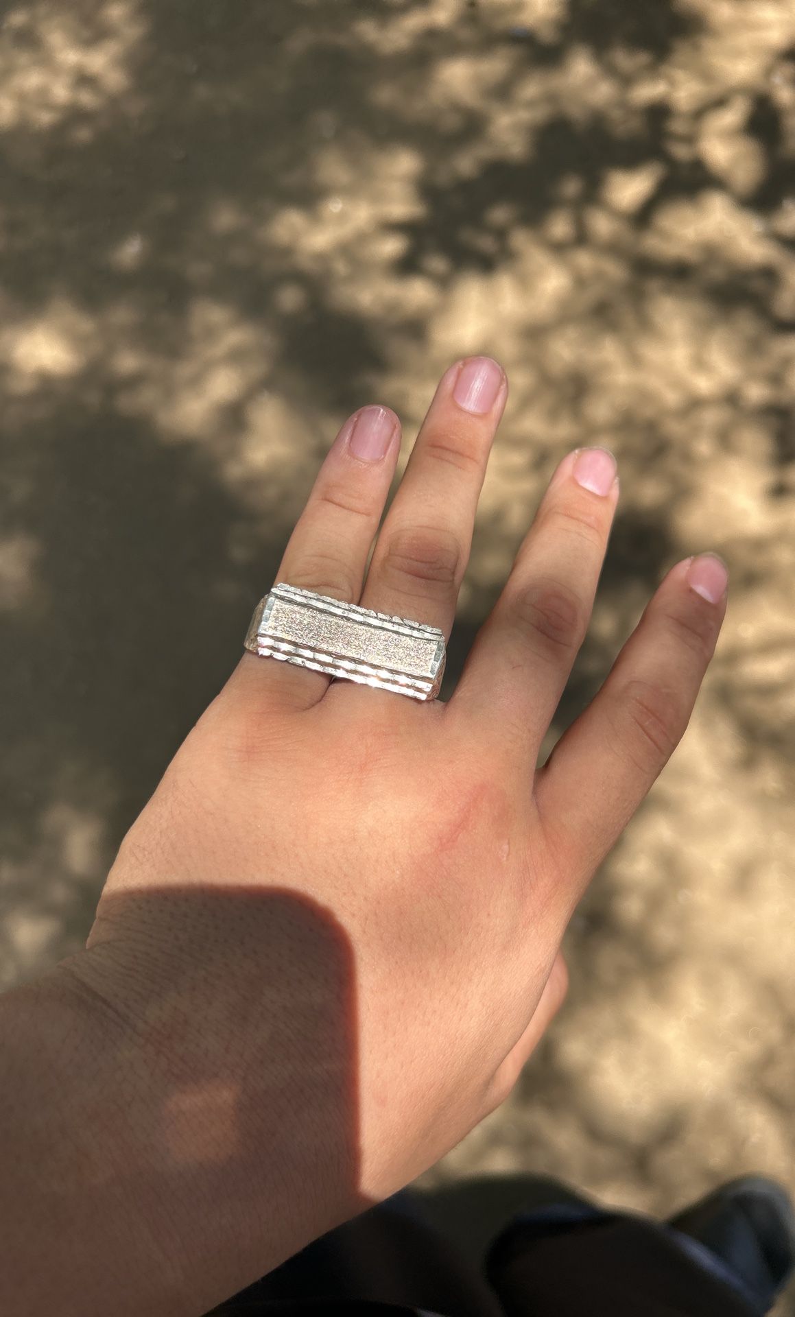 925 Silver Two Finger Ring