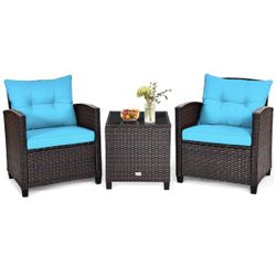 Patio Set  With Covers