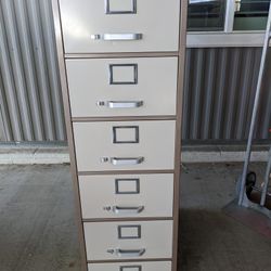 6 Drawer Vintage Holga Deluxe Filing Tool Craft Cabinet