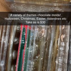 Chocolate Molds/ Moldes Para Chocolate 