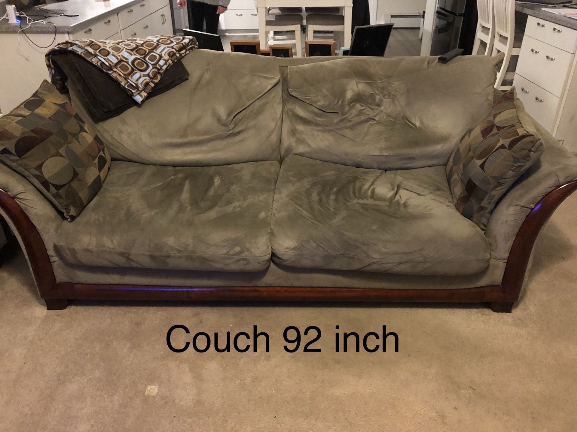 Couch - Complete Living Room Set- Originally Purchased From Cardis Furniture - Good Quality