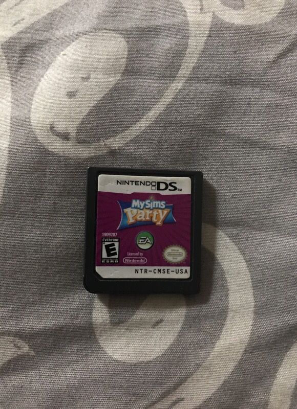 My sims party! Nintendo DS
