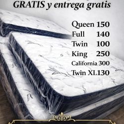 Mattress Pillow Top New 