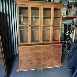 Amazing Vintage China Cabinet 