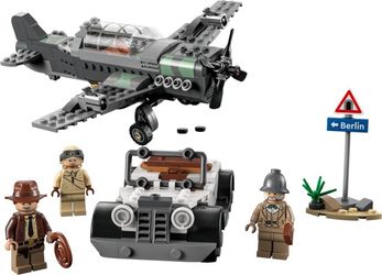 LEGO 77012-1 Fighter Plane Chase - Complete, Assembled