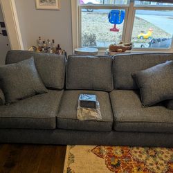 Blue Couch For Sale OBO