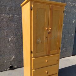 Solid Wood Wardrobe Closet 