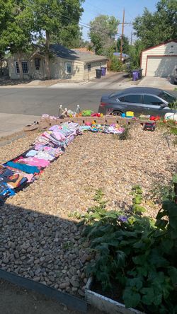 Garage sale! Baby stuff some with tags and other stuff!